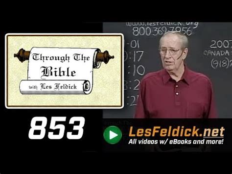 853 Les Feldick Book 72 Lesson 1 Part 1 Why Believe In The