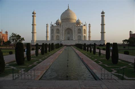 Agra Taj Mahal Uttar Pradesh India Agr Agra Taj Mahal Panorama