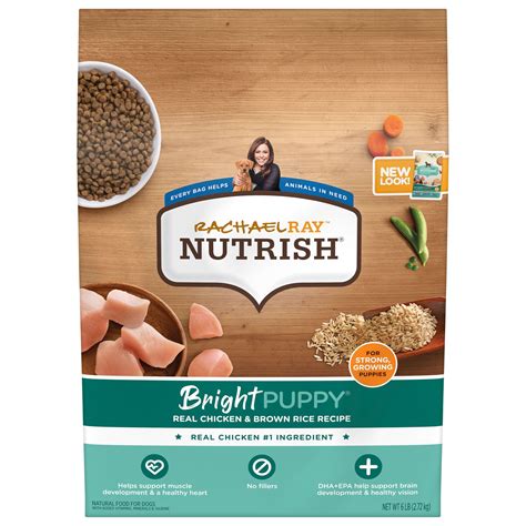 Rachael Ray Nutrish Bright Puppy Natural Dry Dog Food Real Chicken