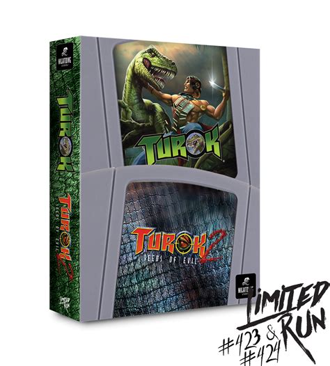 Limited Run 423 And 424 Turok Turok 2 Seeds Of Evil Ps4 Limited