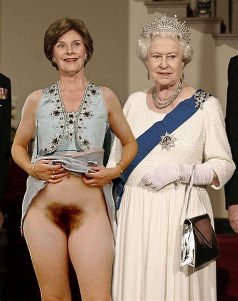 Post 2527117 Laura Bush Queen Elizabeth II Fakes Jmkkkj