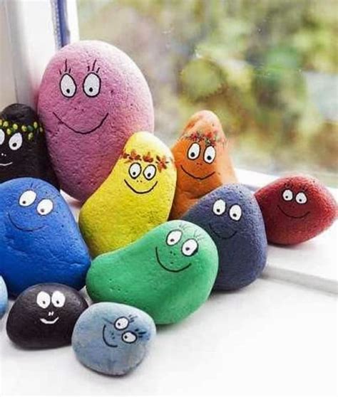 30 Painted Rock Faces Ideas For Kids And Adults Easy And Not