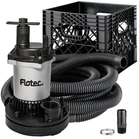 Flotec 14 Hp 115 Volt Thermoplastic Submersible Utility Pump In The