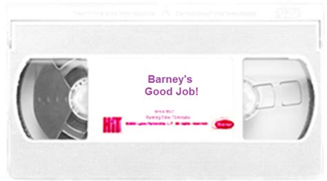 Opening And Closing To Barneys Good Job 2004 Vhs Custom Time Warner
