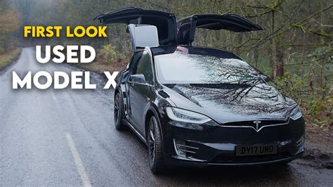 4k First Impressions Cheapest Tesla Model X 100d Youtube