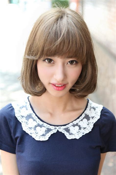 2013 Cute Japanese Bob Hairstyle For Women Hairstyles Weekly