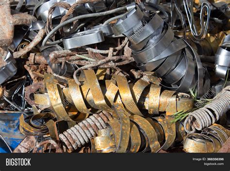 Pile Scrap Metal Image And Photo Free Trial Bigstock
