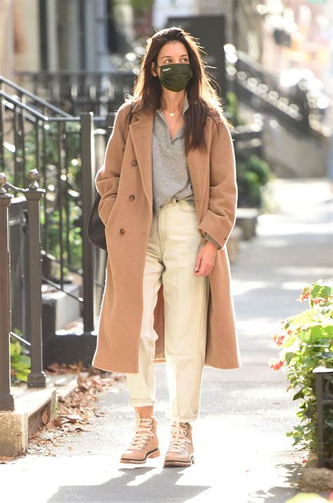 Katie Holmes Steps Out In The Ultimate Fall Boot Vogue