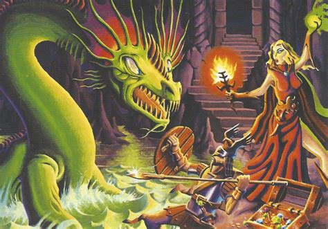 Dungeons And Dragons Erol Otus 1981 Carolreader Flickr