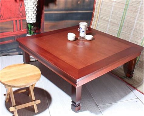2019 Asian Antique Furniture Korean Folding Table Legs Foldable Square