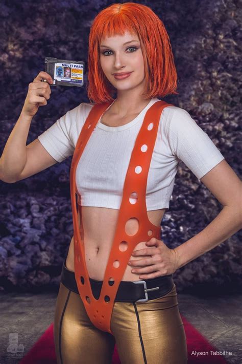 Character Leeloo From Luc Bessons The Fifth Element Cosplayer