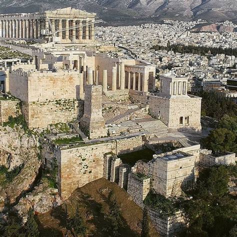 Acropolis Of Athens Architecture Grecque Ancienne Acropole Athenes