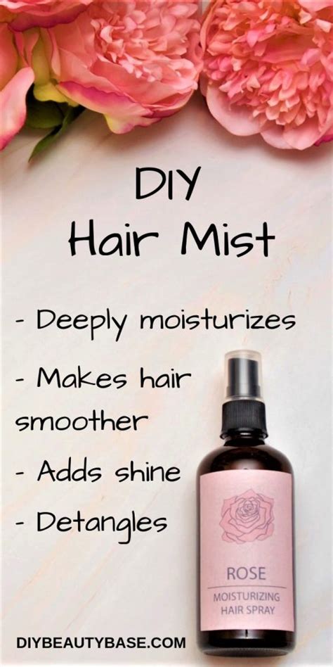 Diy Moisturizing Hair Spray That Will Not Leave Your Hair Greasy Diy