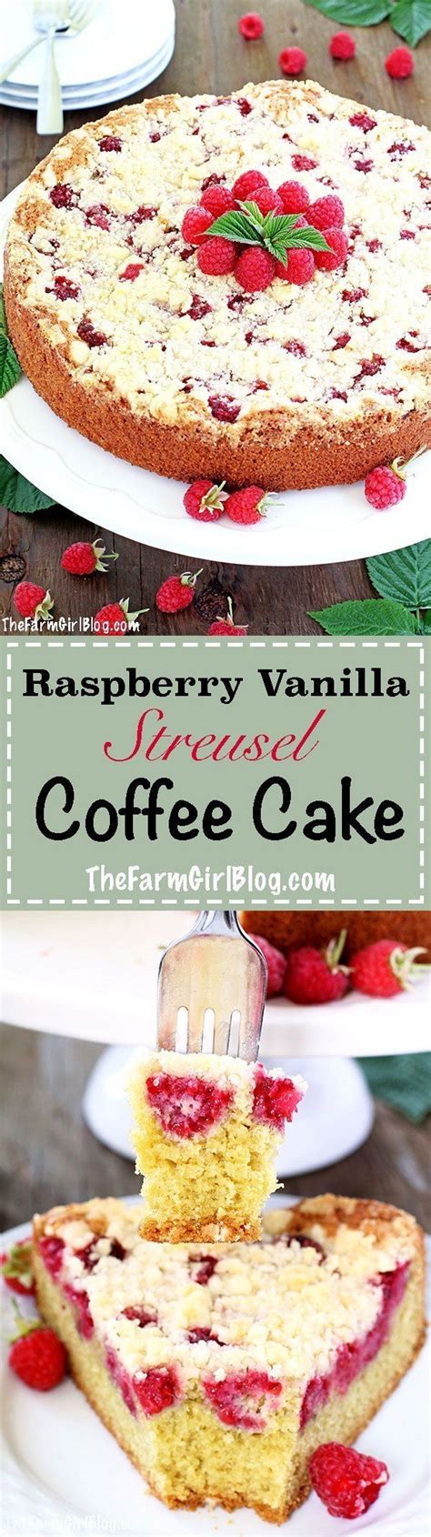 The Best Raspberry Coffee Cake With Streusel Topping Recipe