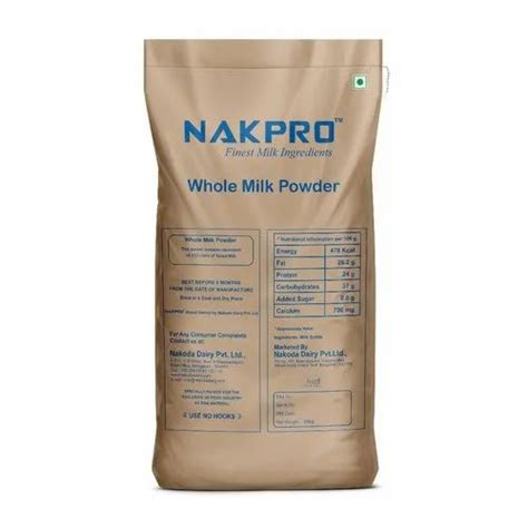nakpro spray dried whole milk powder 25 kg bag at rs 400 kg in bengaluru id 3888607848