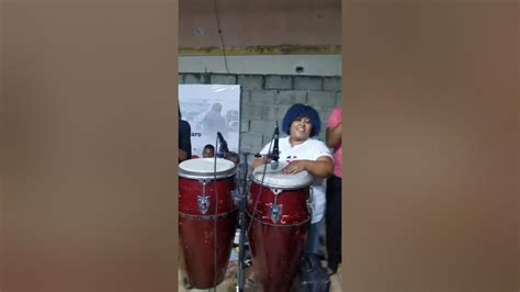 Las Chicas De La Percusión Tambora Conga Y Güira En Vivo Youtube