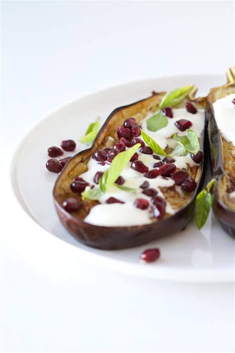 Yotam Ottolenghis Geroosterde Aubergine Yotam Ottolenghi Food And Drink Pudding Meals