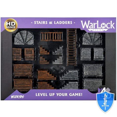 Stairs And Ladders Wizkids Warlock Tiles Dandd Dungeon Terrain Nib