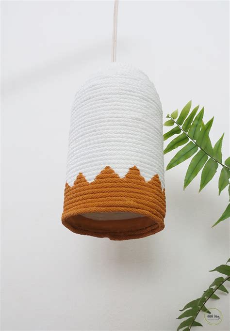 How To Make A Rope Lampshade