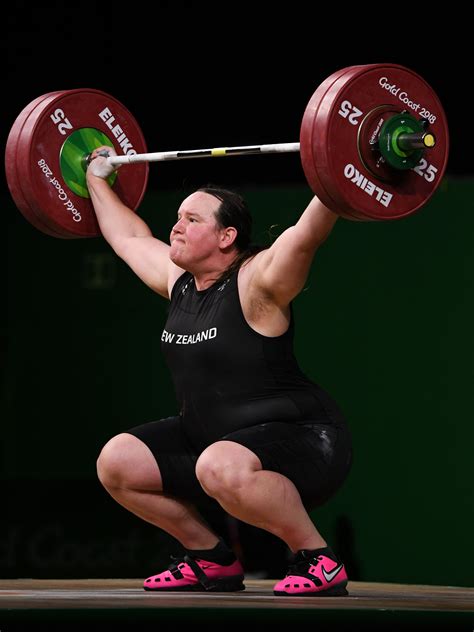 Laurel hubbard of new zealand celebrates after a lift in the women's +87kg weightlifting event on august 2. Transgender weightlifter Laurel Hubbard suffers setback in Olympic bid | NewsChain