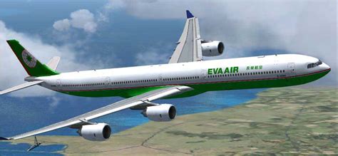 Eva Air Airbus A340 600 For Fsx