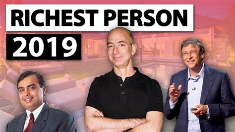 Top 20 Richest People In The World 2019 Youtube