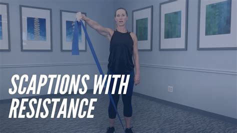 Scaptions With Resistance Shoulder Exercises Core Chiropractic