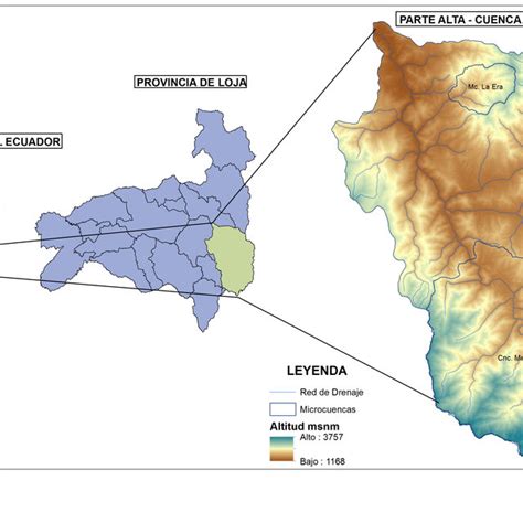 A Mapa De Pendientes Y B Mapa De Grupos Hidrológicos De La Cuenca