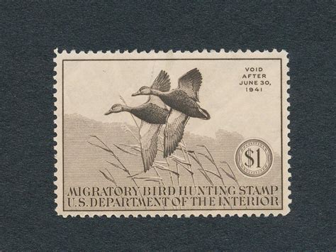 Duck Stamp Federal Guide To Value Marks History Worthpoint