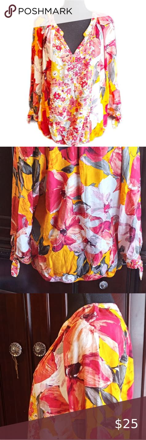 Fig And Flower Anthropologie Blouse In 2022 Anthropologie Blouse