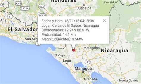 Mantienen alerta en nicaragua después de temblor sobre 6 grados richter. Enjambre de sismos produce temblor de magnitud 3.5 en ...
