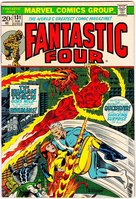 Fantastic Four 131 1st Series 1961 February 1973 Marvel Comics Grade