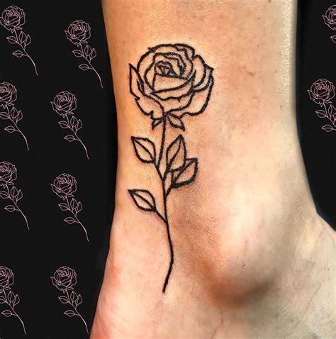 Top 51 Best Simple Rose Tattoo Ideas 2021 Inspiration
