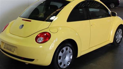 2007 Volkswagen Beetle 9c My06 Upgrade Tdi Yellow 5 Speed Manual Coupe
