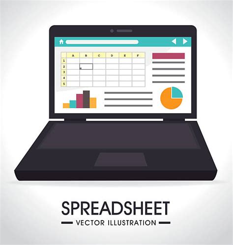 Royalty Free Spreadsheet Clip Art Vector Images And Illustrations Istock