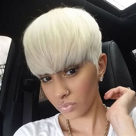 Choosing blond or blonde has nothing to do with uk or us writing conventions. 2018 Short Haircuts for Black Women - 67 Pixie Short Black ...