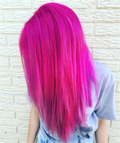 Hot Pink Hair Color Hair Styles Alternative Hair Hair Inspiration Color