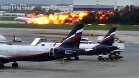 At Least 40 Dead As Plane Crashes At Moscow Airport