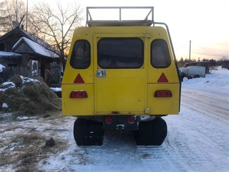 В России продают редкий канадский полугусеничный вездеход Asc 2500