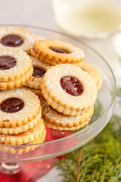 Classic Linzer Cookies Jam Easy Dessert Recipes