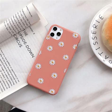 Art Floral Daisy Phone Soft Tpu Back Cases Cover In 2020 Pink Iphone