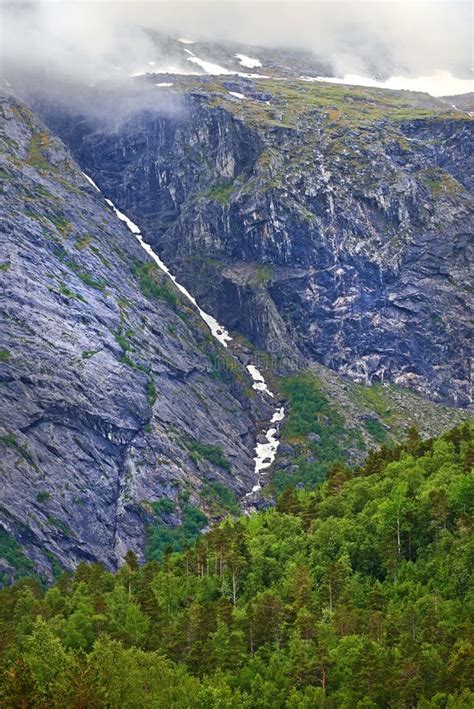 Beautiful Norwegian Landscape Landscape Close To Bodo And Kjerringoy
