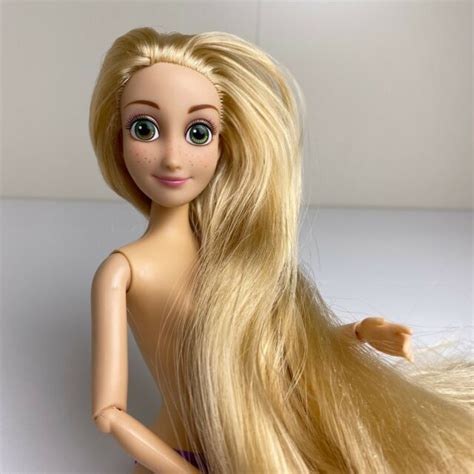 Tangled Rapunzel Disney Mattel Barbie Long Hair Blonde Ebay
