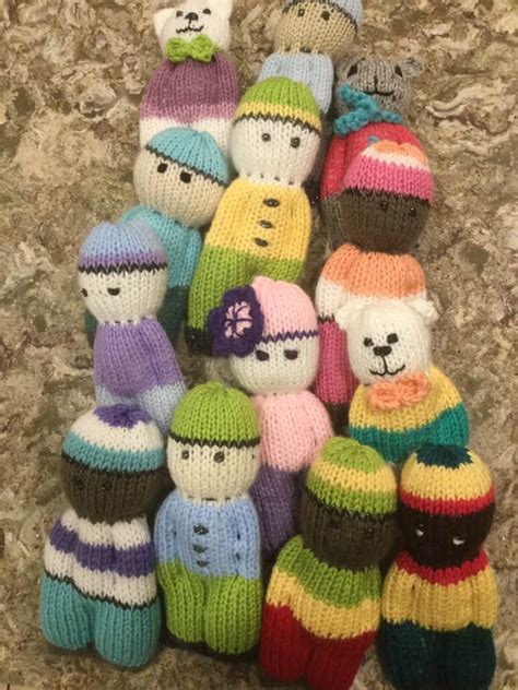 Knitted Comfort Dolls Made With Love
