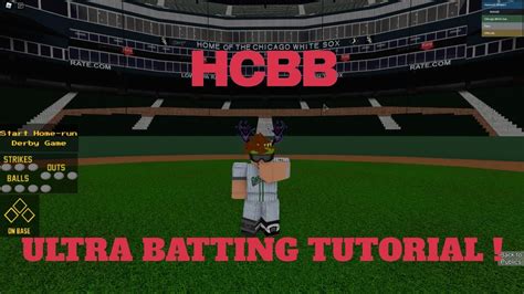 Ultra Batting Tutorialhow To Hit Homeruns The Right Way Hcbb 9v9