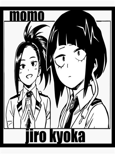 Jiro Kyoka And Momo Yaoyorozu Sticker For Sale By Coolerdesigner