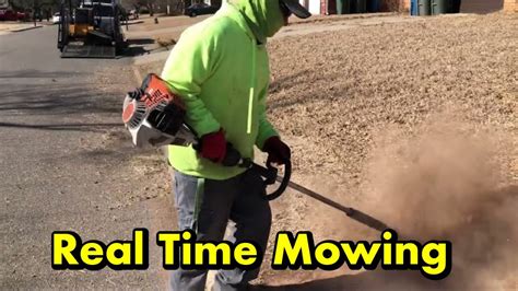 Real Time Free Front Lawn Mowing Neighborhood Eyesore Real Time