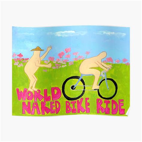 Póster World Naked Bike Ride De Withoutastitch Redbubble