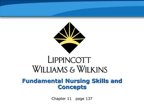 Ppt Fundamental Nursing Skills And Concepts Powerpoint Presentation