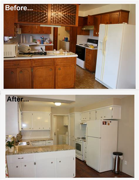 S Kitchen Makeover Remodel Before And After Hardwood Flooring